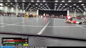 132 lbs Champ. Round 1 - Jack Goodwin, CO vs Colten Stevens, IN