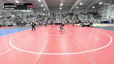 145 lbs Round Of 64 - Danny Beckett, OH vs Yanik Simon, AL