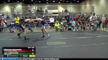 200 lbs Round 4 - Braylen Meeuwsen, Michigan Grappler RTC vs Sam Steinacker, Bad Bass WC