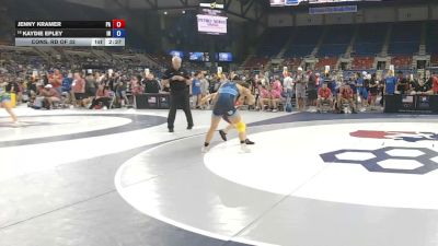120 lbs Cons. Rd Of 32 - Jenny Kramer, Pennsylvania vs Kaydie Epley, Indiana