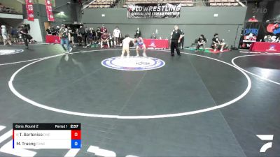 126 lbs Cons. Round 2 - Tanner Bartonico, Delta Wrestling Club vs Matthew Truong, Friendly Hills Wrestling Club