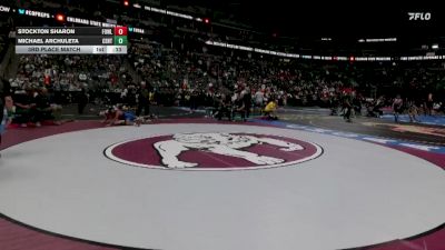 120-2A 3rd Place Match - Stockton Sharon, Fowler vs Michael Archuleta, Center