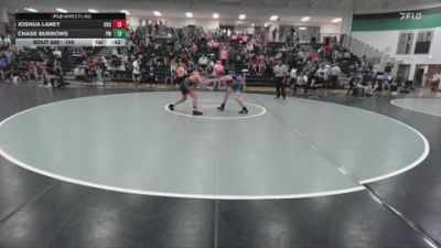 106 lbs Cons. Round 5 - Chase Burrows, Prodigy Wrestling vs Joshua Laney, Ozark High School