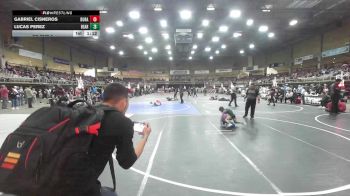 53 lbs Rr Rnd 5 - Gabriel Cisneros, Duran Elite vs Lucas Perez, Bear Cave