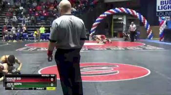 100 lbs Cons. Round 2 - Jace Serpa, Tribe WC vs Khalid Eid, Astro WC