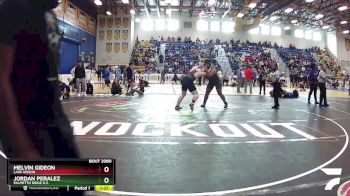 215 Blue Round 2 - Melvin Gideon, Lake Gibson vs Jordan Peralez, Palmetto Ridge H.S.