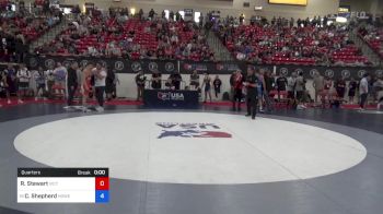 60 kg Quarters - Roman Stewart, Victory Wrestling vs Clinton Shepherd, Howe Wrestling School, LLC