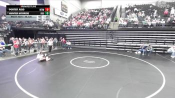 4A 120 lbs Cons. Round 2 - Hunter Mcbride, Ridgeline vs Porter Judd, Mt View