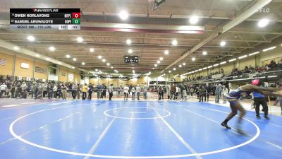 175 lbs Consi Of 16 #2 - Owen Norlavong, Mt. Pleasant vs Samuel Aruwajoye, Hope