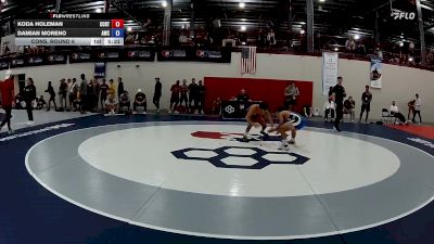 57 kg Cons. Round 6 - Koda Holeman, Central Coast Regional Training Center vs Damian Moreno, Atreus Wrestling Club
