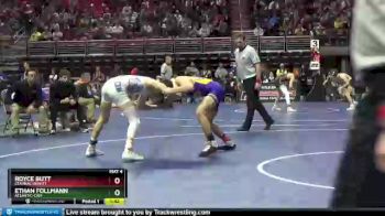 2 lbs Quarterfinal - Ethan Follmann, Atlantic-CAM vs Royce Butt, Central DeWitt