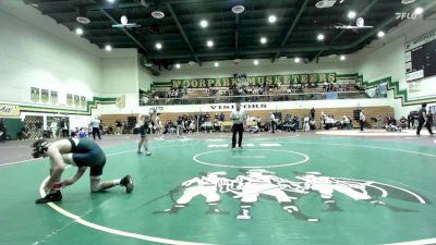 150 lbs Quarterfinal - Keegan Daugherty, Yucaipa vs Jason Fiala, Millikan