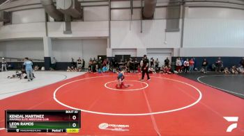 44 lbs Semifinal - Kendal Martinez, Maverick Elite Wrestling Club vs Leon Ramos, Texas