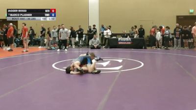 96 lbs Champ. Rd Of 32 - Jagger Boggi, Gentile Trained vs Marco Plasner, The Hunt Wrestling Club