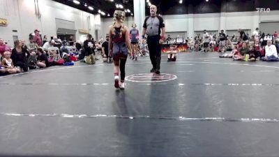 64 lbs Round 8 (10 Team) - Charlotte Robbins, Backyard Brawlers Pink vs Susanna Brock, GA United