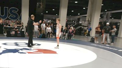 52 kg Champ. Rd Of 128 - Jackson Lloyd, Prometheus Wrestling Club vs James Yonushonis, M2 Training Center