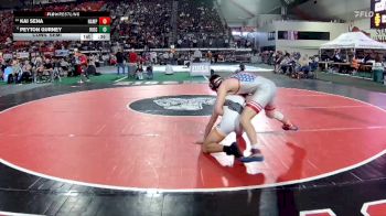 6A 144 lbs Cons. Semi - Kai Sena, Nampa vs Peyton Gurney, Ridgevue