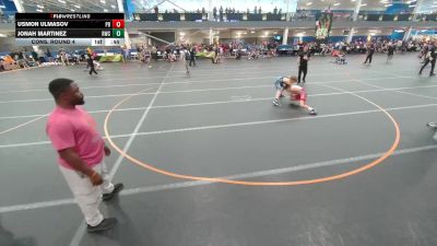 95 lbs Cons. Round 4 - Jonah Martinez, Unattached vs Usmon Ulmasov, Unattached