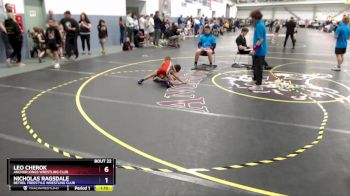 49 lbs Champ. Round 1 - Leo Cherok, Anchor Kings Wrestling Club vs Nicholas Ragsdale, Bethel Freestyle Wrestling Club