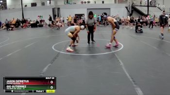 120 lbs Round 7 (8 Team) - Jason Difrietus, Savage Reapers vs Gio Gutierrez, Validus WC Gold