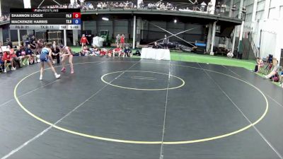 120 lbs Shannon Logue, Pennsylvania Blue vs MacKenzie Harris, Texas Blue