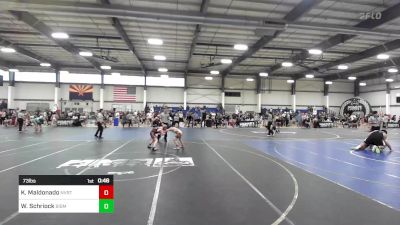 73 lbs Consolation - Kain Maldonado, Nvrtc vs William Schriock, Bismarck Gorilla Wrestling