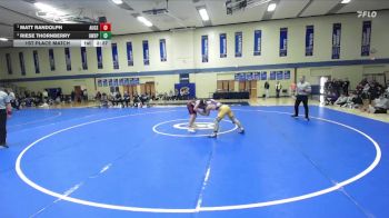 149 lbs 1st Place Match - Matt Randolph, Augsburg vs Riese Thornberry, Wisconsin-Stevens Point