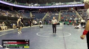 2A 126 lbs Champ. Round 1 - Layne Armstrong, Seaforth vs Braxton Woolard, Washington