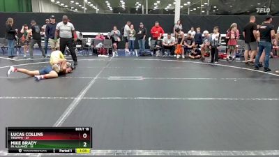 110 lbs Round 5 (8 Team) - Mike Brady, PA Alliance vs Lucas Collins, Triumph