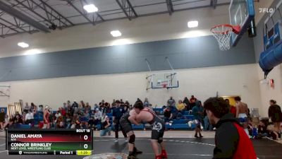 215 lbs Round 2 - Connor Brinkley, Next Level Wrestling Club vs Daniel Amaya, N/A