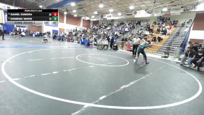 106 lbs Cons. Round 3 - Daniel Zamora, Grand Terrace vs Domenic White, Thousand Oaks