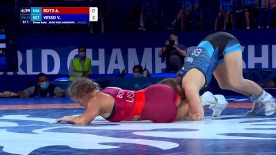 65 kg Final 3-5 - Alara Boyd, USA vs Viktoria Vesso, Est