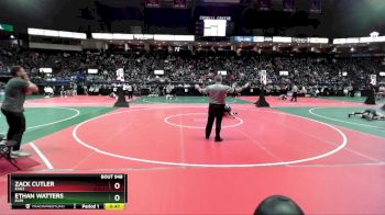 110 lbs Cons. Round 2 - Ethan Watters, ELR1 vs Zack Cutler, EAG2