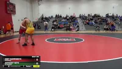 285 lbs Round 3 - Anthony Keys, CR Kennedy vs Joey Humphreys, Mackinaw