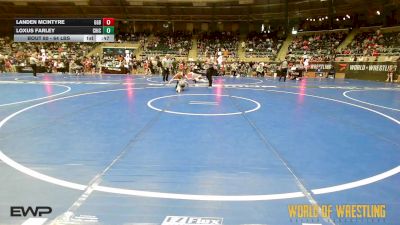 64 lbs Consi Of 32 #2 - Landen McIntyre, GGB Ohio vs Loxus Farley, Chickasha Wrestling