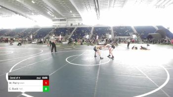 120 lbs Consi Of 4 - Wyatt Parry, War Wc vs Christopher Buck, Twc