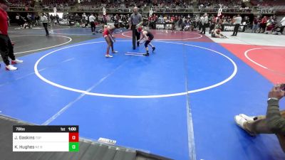 78 lbs Semifinal - Jonathan Gaskins, Top Team Colorado vs Kai Hughes, NE Boyz