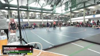 118-128 lbs Round 5 - Sophia Mussari, Pontiac High School vs Brooklynne Tabb, Galesburg