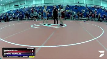 138 lbs Champ. Round 1 - Landon Beasley, TN vs Claudio Rodriguez, IL