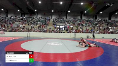 190 lbs Semifinal - Bryant Hall, Apex Conyers Wrestling Club vs Jack String, South Forsyth WAR Wrestling Club