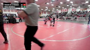 190 lbs Champ. Round 2 - Maila Arambula, San Marino vs Violeta De La Trinidad, Workman