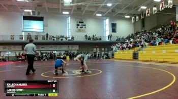 138 lbs Quarterfinal - Kaleo Kailiuli, Century vs Jacob Smith, Newberg