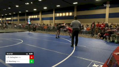 157 lbs Rd Of 32 - Paddy Gallagher, Ohio State vs Daniel Manibog, Oklahoma State