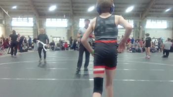 80 lbs Round 3 - Dawson McGrath, Team Tugman vs Summer Mutschler, Panthers