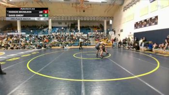 126 lbs 3rd Place Match - Hudson Mickelson, Lovell vs David Emery, Pinedale