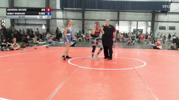 63 kg Final - Georgia McGee, Apex (OH) Girls - W vs Emily Shetler, PA West White - W