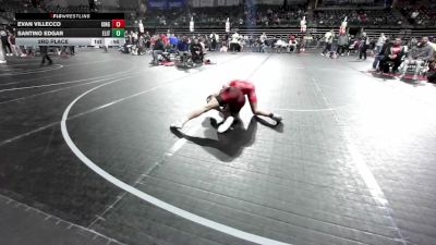 98 lbs 3rd Place - Evan Villecco, Kingsway vs Santino Edgar, Elite NJ