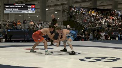 79 kg Cons. Sub-semis - Matthew Singleton, Wolfpack RTC/ Titan Mercury Wrestling Club vs Bernie Truax, Having Fun