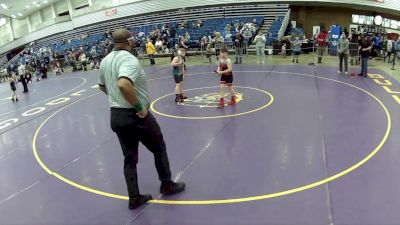 10U Boys - 93 lbs Cons. Round 2 - Kayson Jones, Grindhouse Wrestling Club vs Jysen Myers, Contenders Wrestling Academy