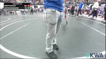55 lbs Quarterfinal - Westyn Dooley, Darko Valley Wolf Pack vs Arthur Brashears, Piedmont